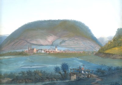 Amorbach in the Odenwald by Christian Georg Schutz